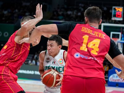 México pierde por 20 puntos en su debut en el Mundial de Basquetbol