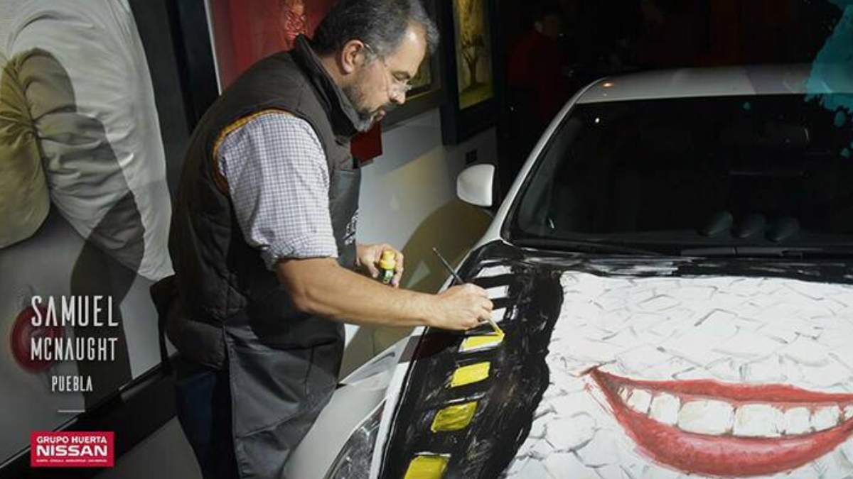 El artista plástico Samuel MacNaught Barbizani