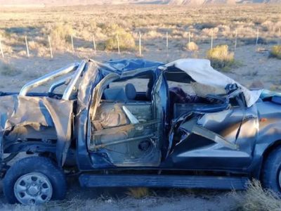 Trágico vuelco en la Ruta 40 cerca de Santo Tomás