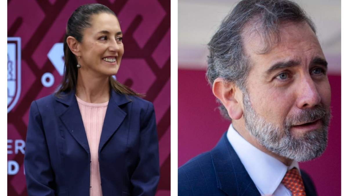 Claudia Sheinbaum y Lorenzo Córdova