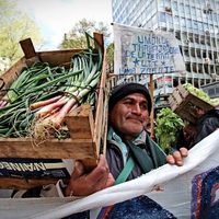 Pequeños productores lanzan un "verdurazo" para apoyar al Gobierno contra la Mesa de Enlace