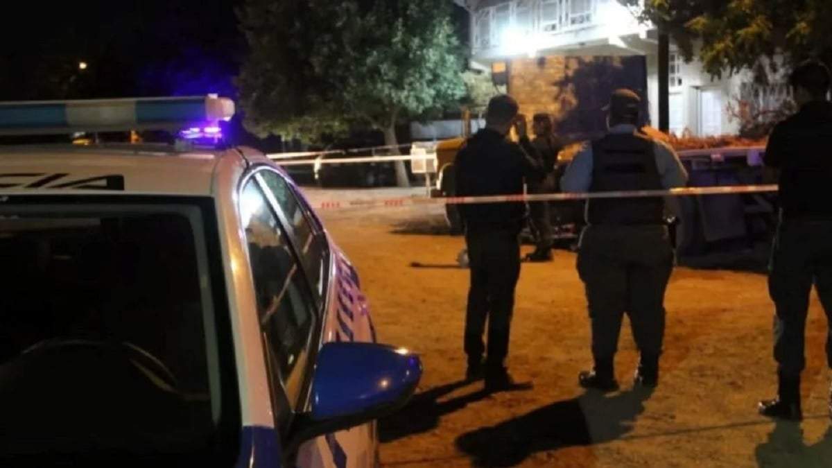 La noche en la que Maximiliano Segura fue asesinado en Centenario. Fuente (Centenario Digital)