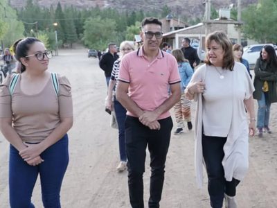 Ana Pechen recorrió el norte neuquino y prometió llevar gas a toda la provincia
