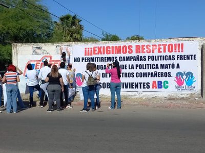 Sobrevivientes de incendio en Guardería ABC protestan por propaganda de Sheinbaum