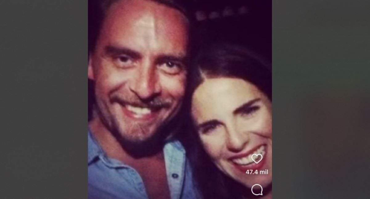 Adrián Olivares y Karla Souza