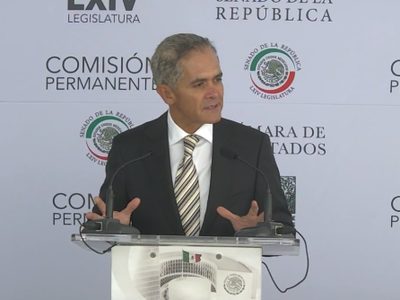 Mancera dice tener la conciencia tranquila tras presentación de peritaje sobre el Metro