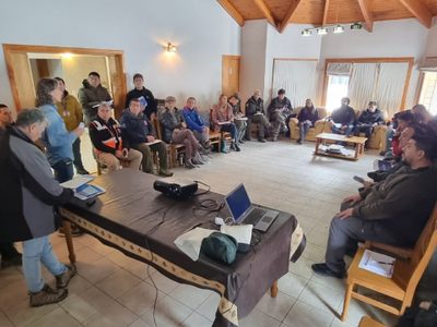 Organismos técnicos de Argentina y Chile se reunieron para analizar acciones ante una erupción volcánica