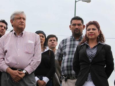 Brugada, entre la sombra de “Juanito” y arropada por López Obrador
