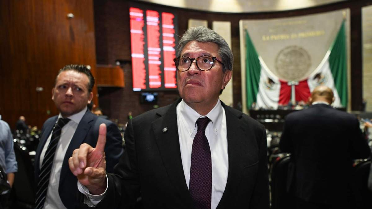 Ricardo Monreal en la Cámara de Diputados