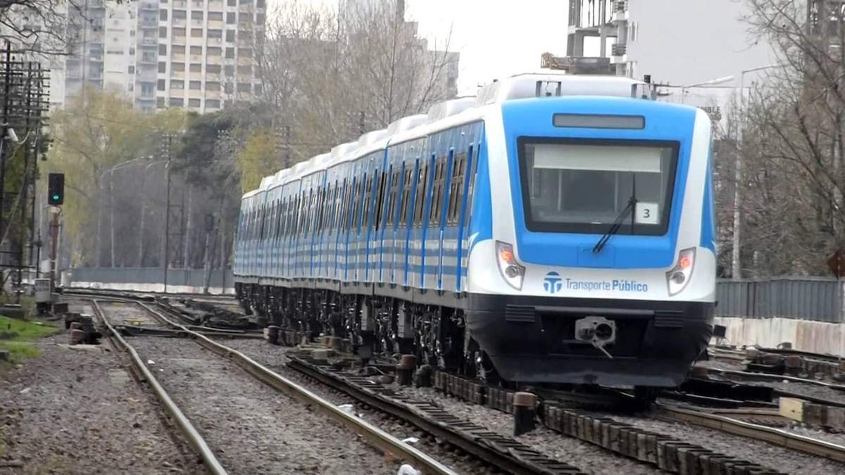 Tren Sarmiento. Fuente: (Twitter)