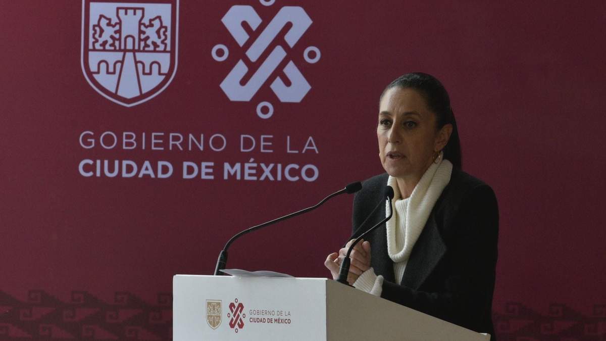 La jefa de Gobierno, Claudia Sheinbaum
