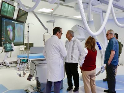 AMLO difunde recorridos por hospitales en Puebla y Tlaxcala