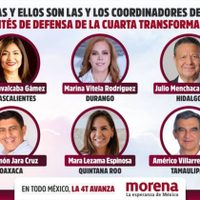 Esta es la lista de candidato de Morena a gobernadores de seis estados en 2022