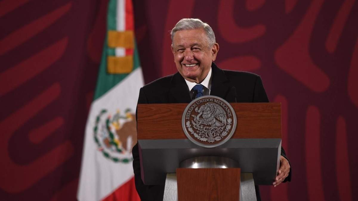 El presidente en su conferencia matutina del 8 de diciembre de 2022