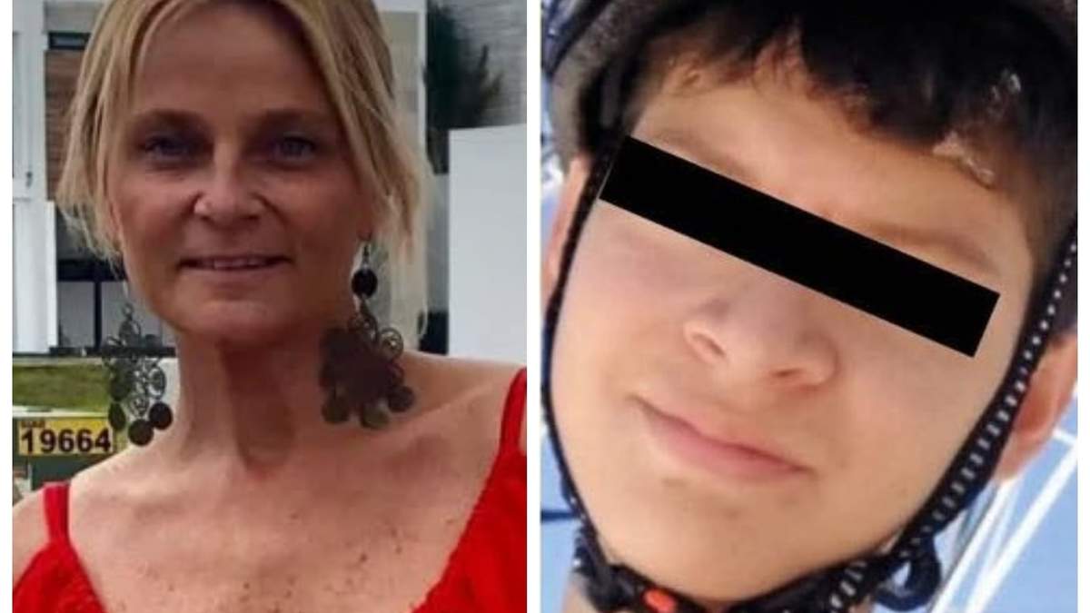 Natalia Adrade y Alex, el presunto homicida