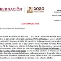 Gobernación pide a medios no difundir datos de menores involucrados en los hechos de Torreón