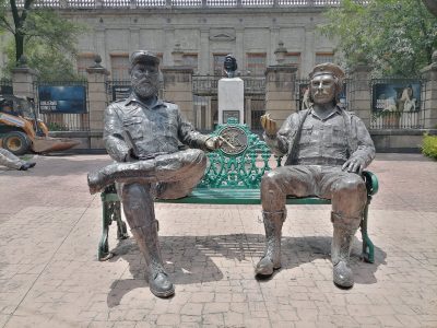 COMAEP pide investigar el retiro no autorizado del monumento de Fidel Castro y el "Che"
