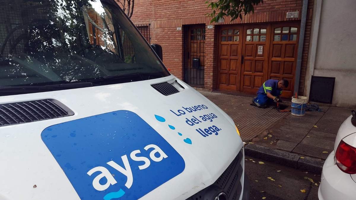 Aysa duplicó el valor de sus tarifas. Fuente: (Twitter)