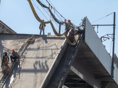 Colapso en la Línea 12, por una falla en la construcción durante gobierno de Ebrard: Sheinbaum