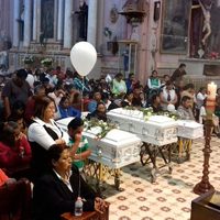 Exigen justicia por muerte de tres niños en balacera en San Miguel de Allende