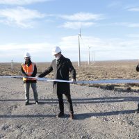 Gran noticia: Neuquén ya inauguró su primer parque eólico