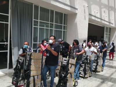 Devuelven paquetes electorales al Instituto Electoral de Campeche
