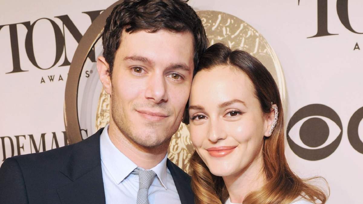 Adam Brody y Leighton Meester. Fuente: (Instagram)