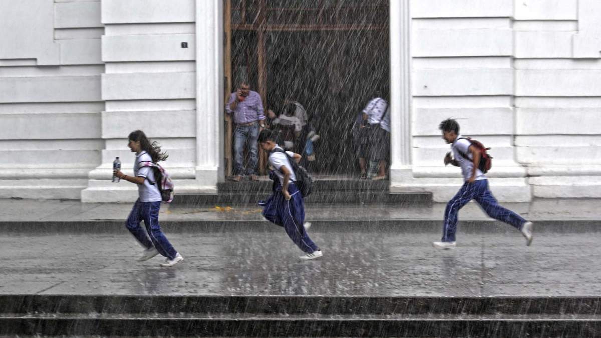 Se prevén lluvias puntuales fuertes e intensas en el arranque del ciclo escolar