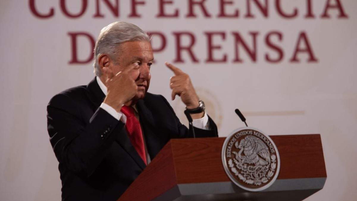 El presidente en su conferencia de prensa