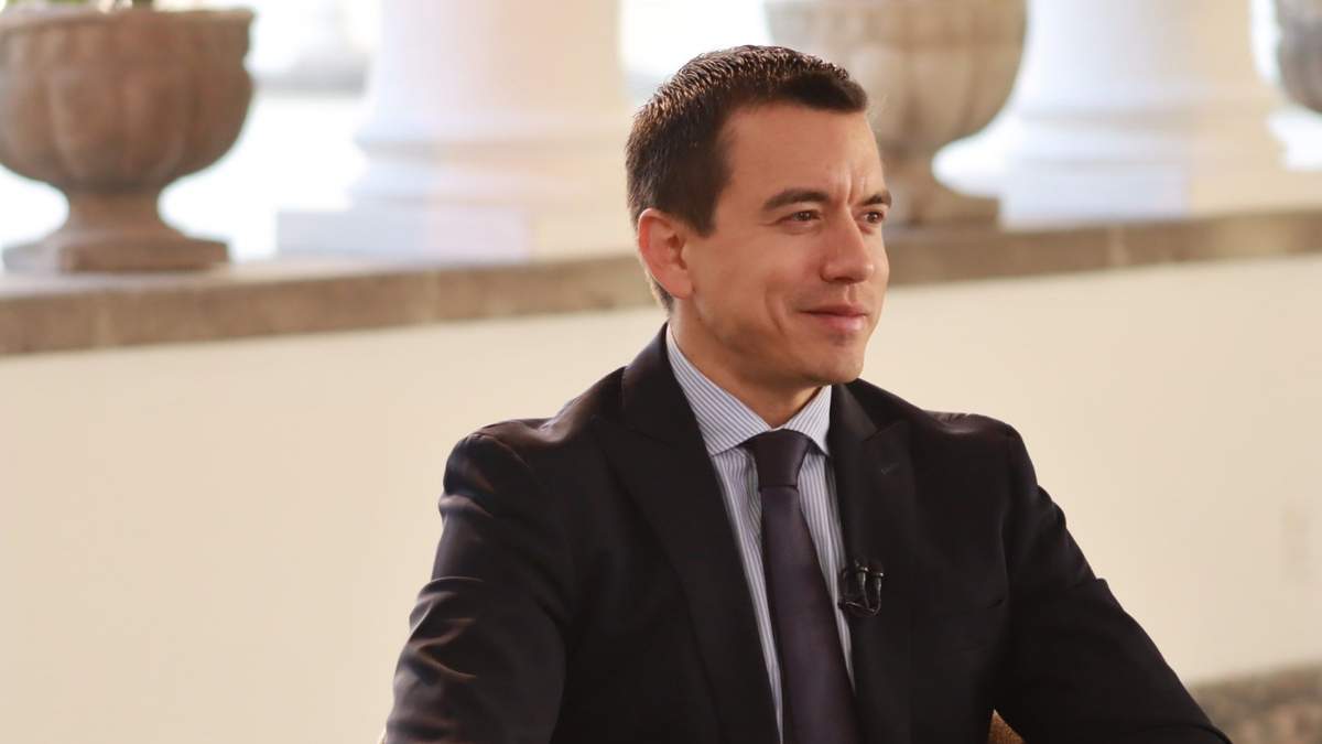 El presidente de Ecuador