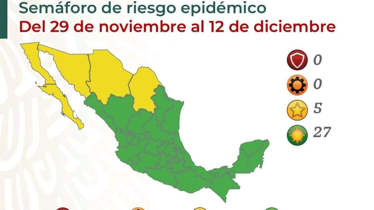 Ninguna entidad está en naranja o rojo.