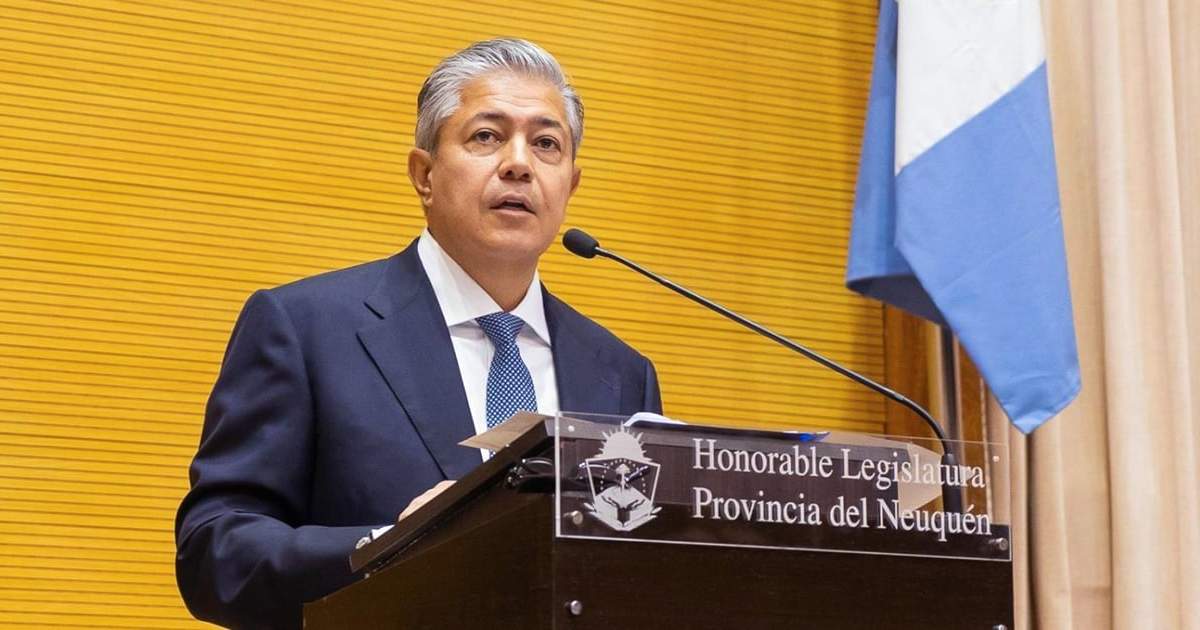 Rolando Figueroa. Fuente: (Neuquén Informa).