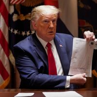 Donald Trump acusó a China de provocar una “matanza mundial” con el coronavirus