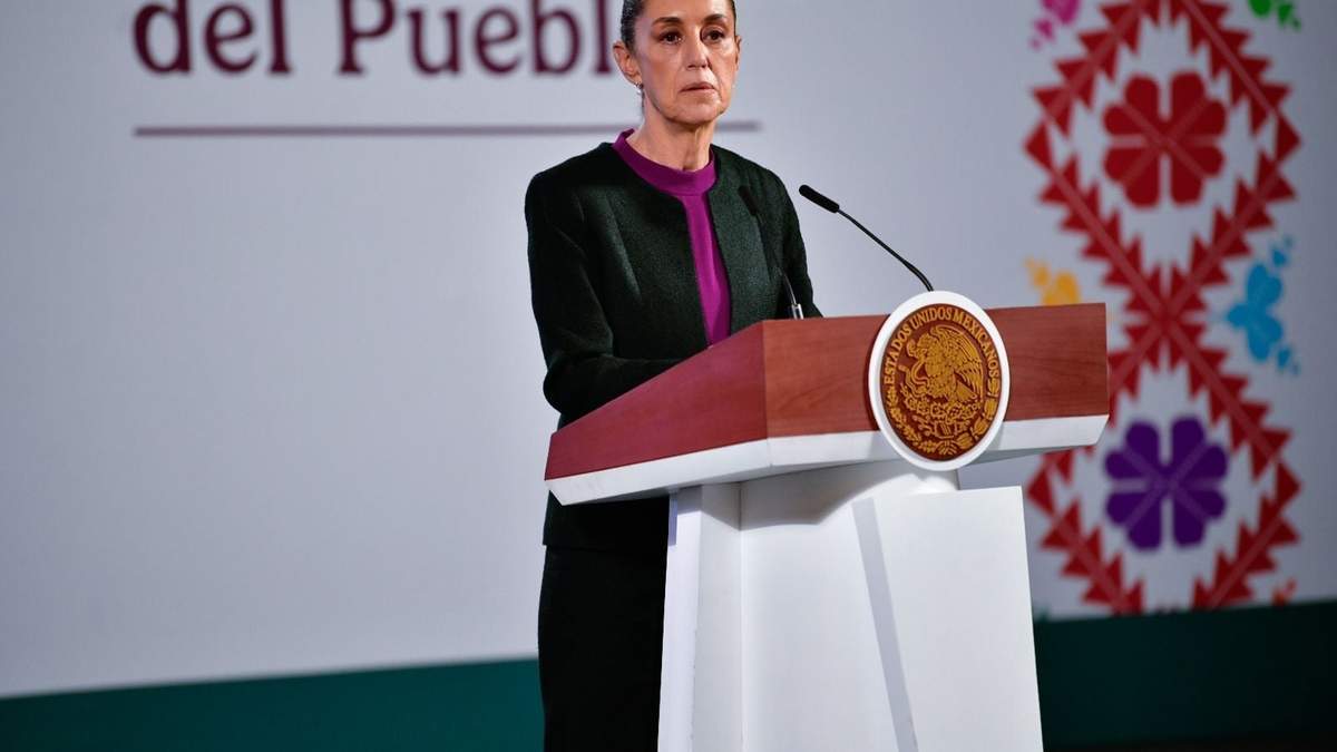 La presidenta en Palacio Nacional