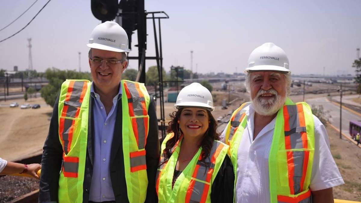 Marcelo Ebrard, Clara Brugada y Alejandro Encinas
