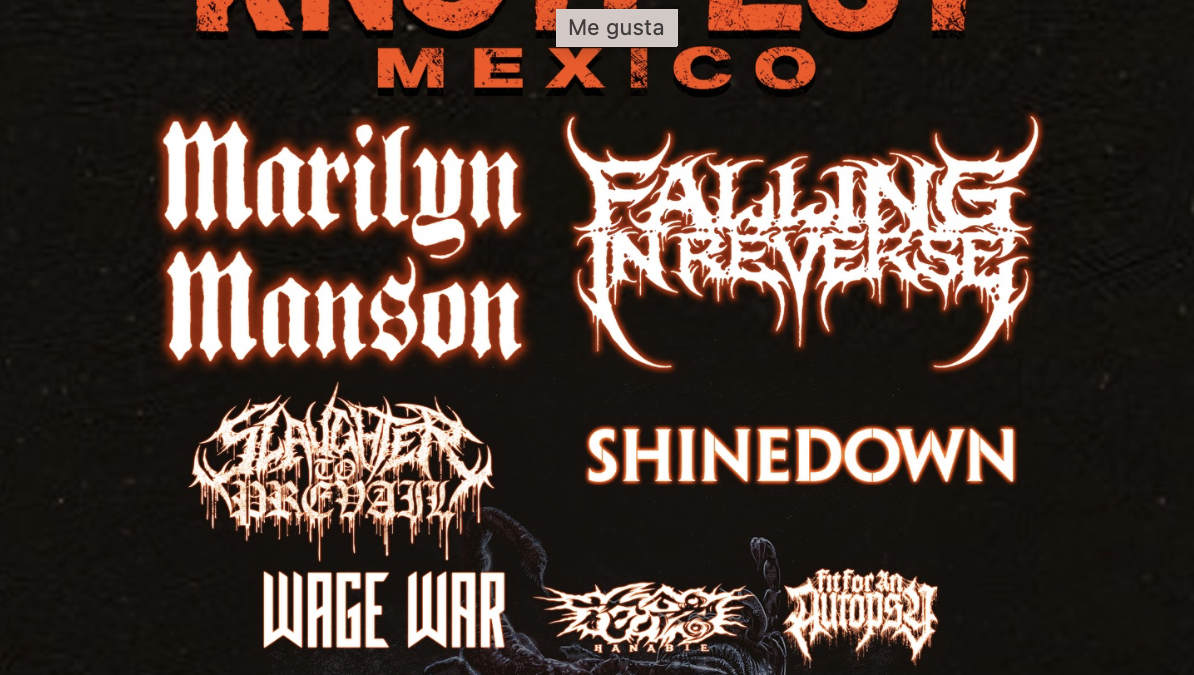Otro cambio de sede de Music Vibe, el Knotfest 2025 se muda al Fray Nano
