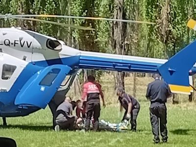 Tres turistas están graves tras un choque en alta montaña