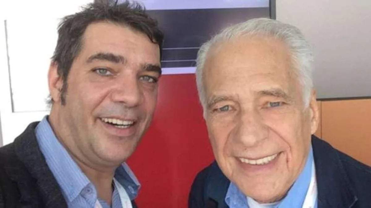 Adrián y Alberto Cormillot. Fuente: (Instagram)