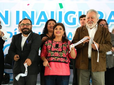 “Podemos decir que es el mejor presidente de México”: Brugada despide a AMLO