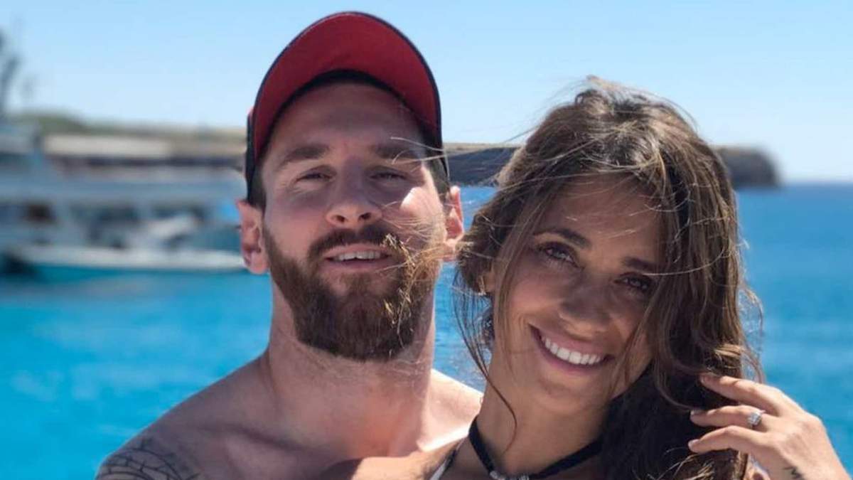Lionel Messi y Antonela Rocuzzo. Fuente: (Instagram)