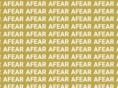 Sólo una persona atenta puede encontrar la palabra 'ASEAR' en menos de 5 segundos