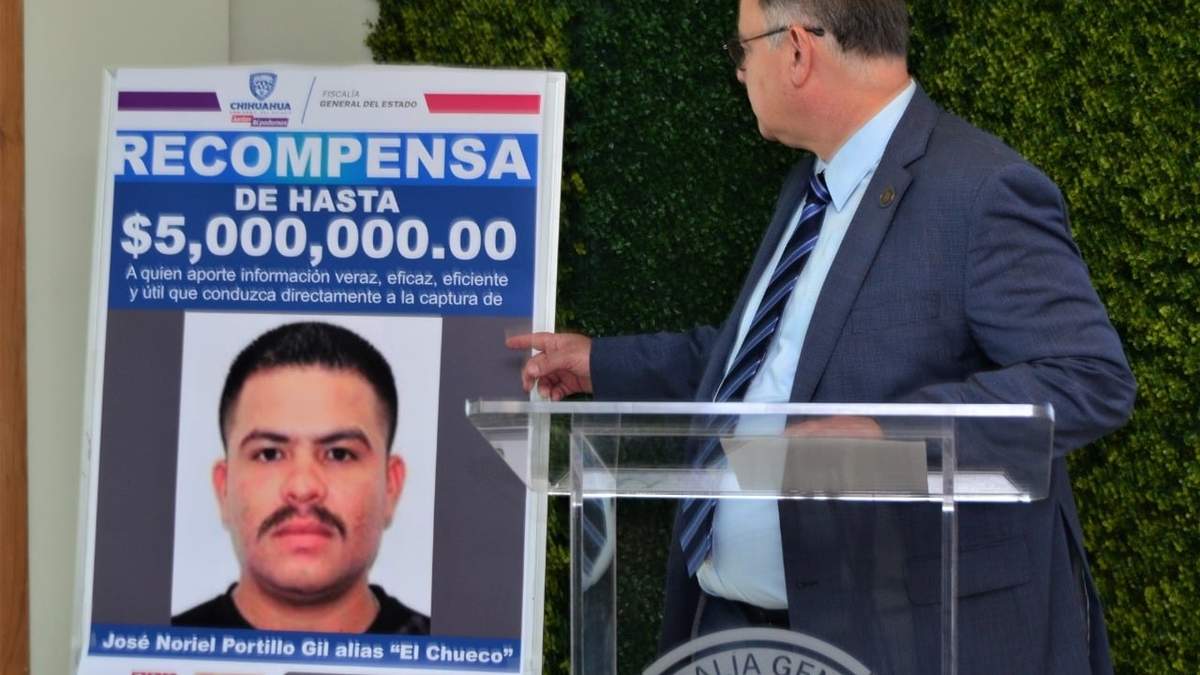 La recompensa por "El Chueco"