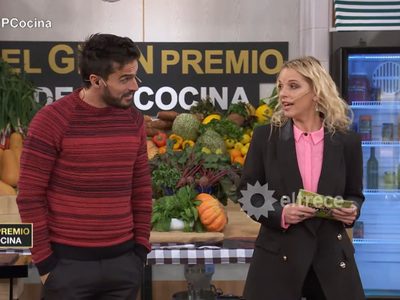 El cariñoso cruce en vivo de Carina Zampini con Juan Marconi que desconcertó a todos: "¿Así?"