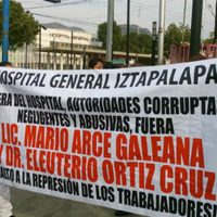 Enfermeros de la Sedesa repudian agresión del Sindicato Único de Trabajadores de la CDMX (Video)