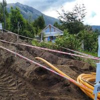 Finalizaron las obras de una red de gas que abastecerá a 210 usuarios de Villa Traful
