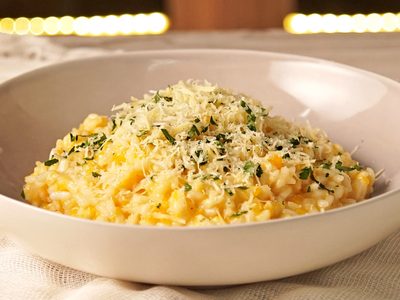 Risotto exprés súper cremoso: la receta de Mario Pergolini en "Otro día perdido", que te salva de un apuro