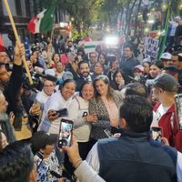 Dos ministros de la Corte dan espaldarazo en plantón de empleados del PJF en el Senado (Video)