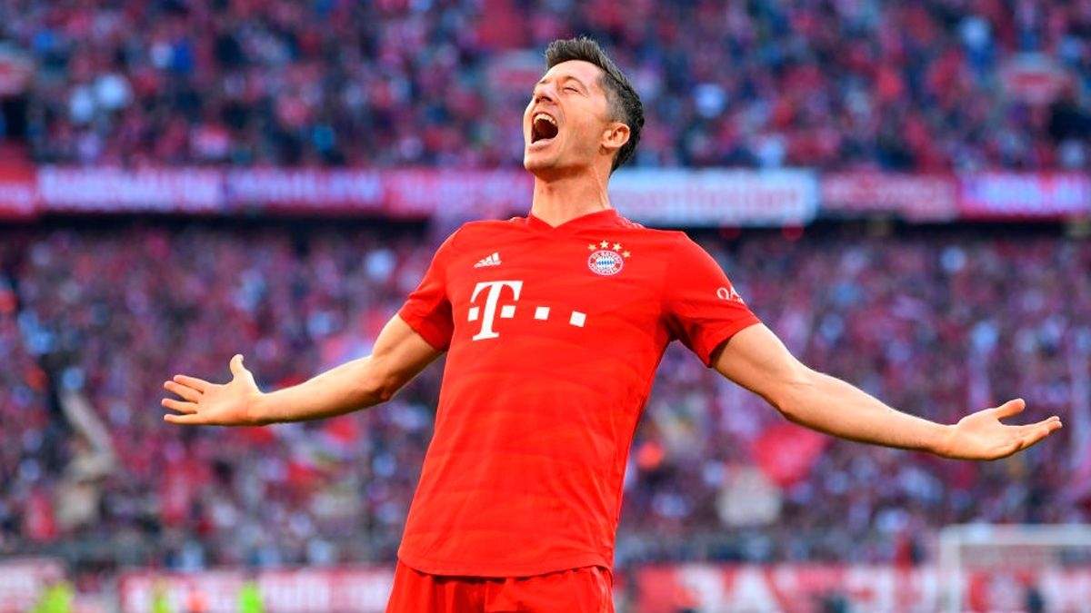 Robert Lewandowski. Fuente: (Twitter).