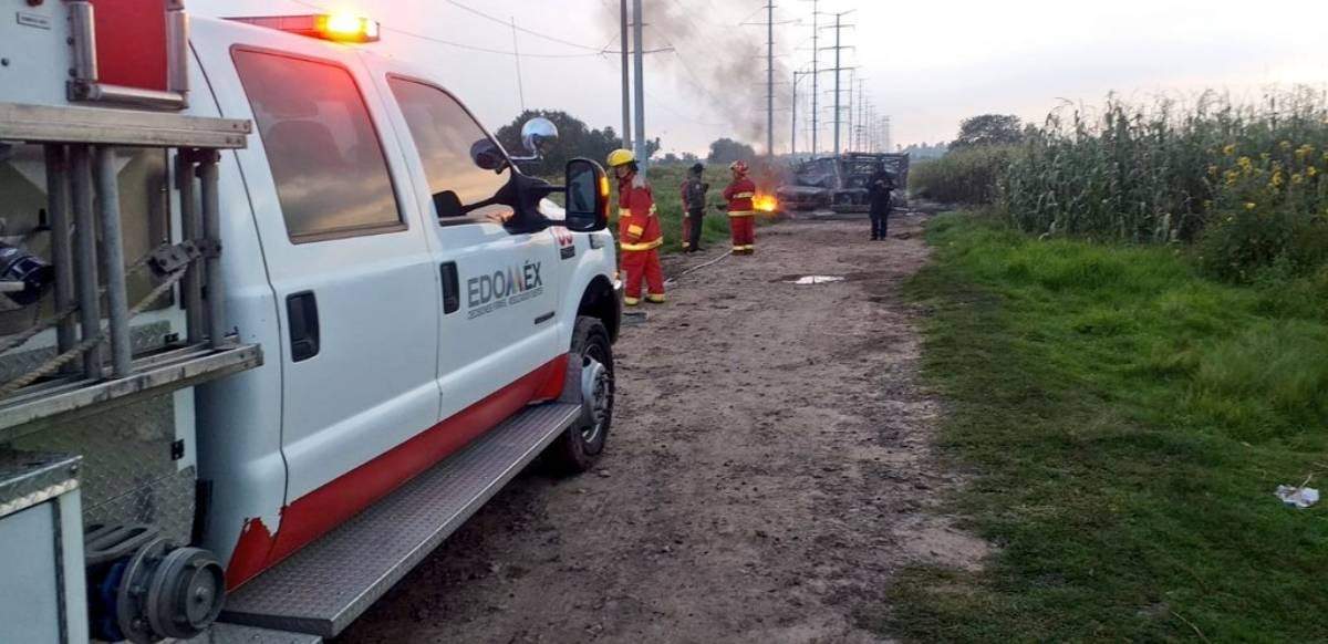 El fuego llegó a alcanzar una altura de 10 metros