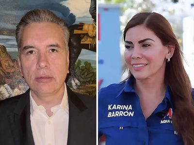 Senador de Morena acusa de “montaje burdo” a Karina Barrón, funcionaria de Monterrey